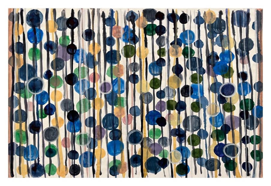 Sayulita Suite (Curtain with Dots), 2023