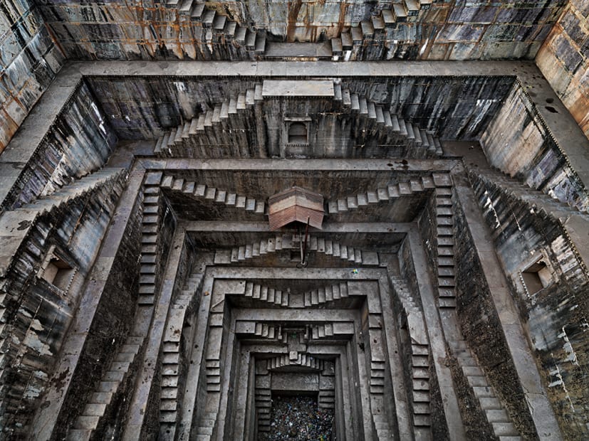 Stepwell #5, Sagar Kund Baori, Bundi, Rajasthan, India, 2010