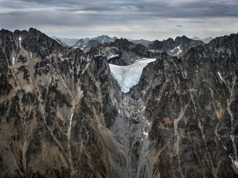 Coast Mountains #15, Receding Glacier, British Columbia, Canada, 2023