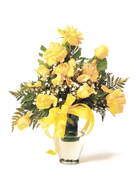 Quarantine Series: Yellow Roses, 2000