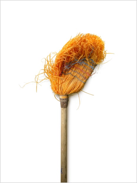 Brooms: Orange Half Broom, 2007