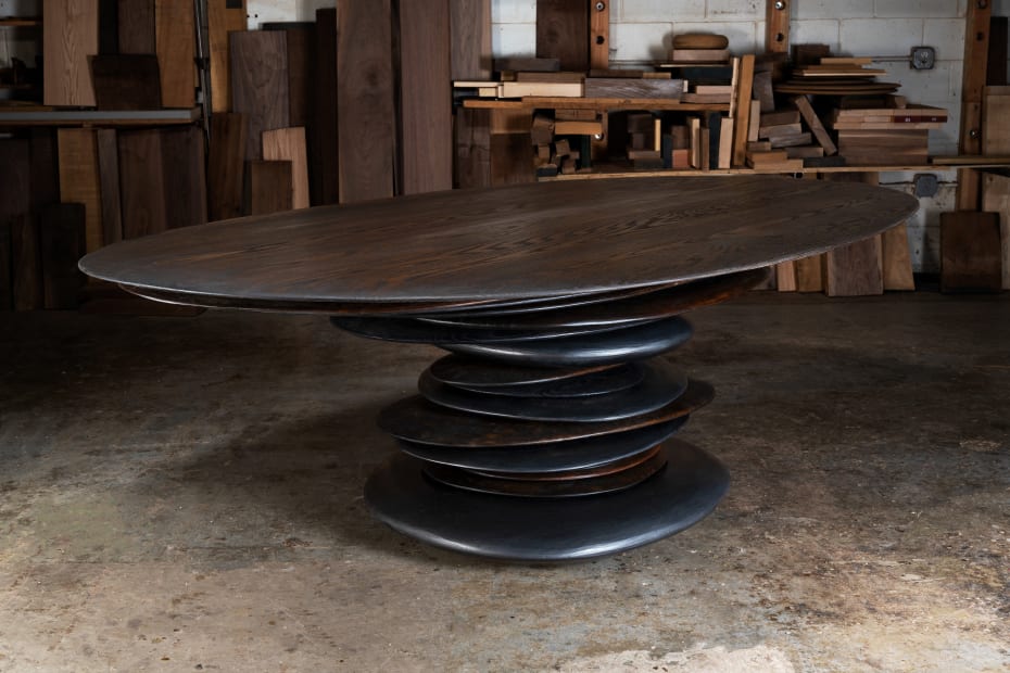 Christopher Kurtz, Skipping Stone Table, 2022
