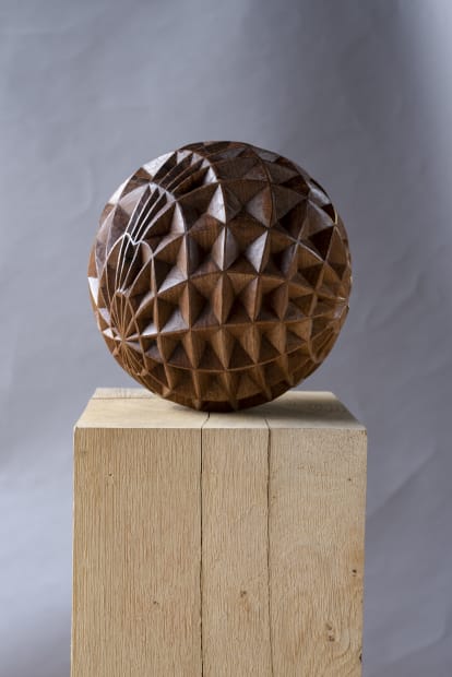 Alison Crowther, Incised Walnut I, 2018