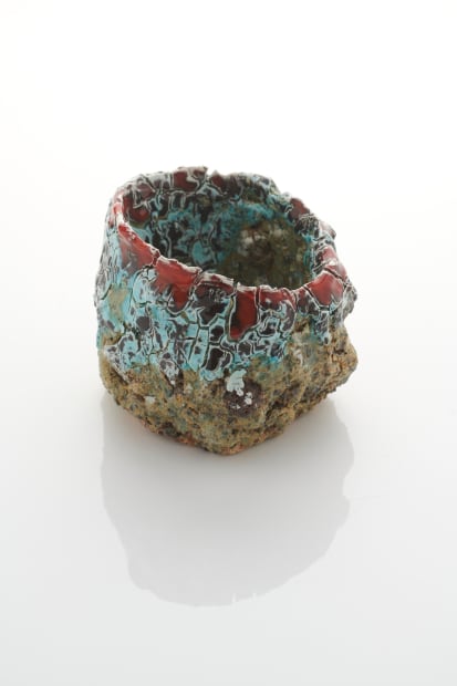 Aneta Regel, Red, Blue ”Raining Stone”, 2022