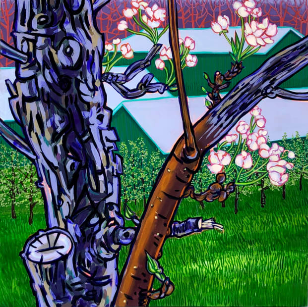 Stone Ridge Orchard Pear Tree Sketch, 2022