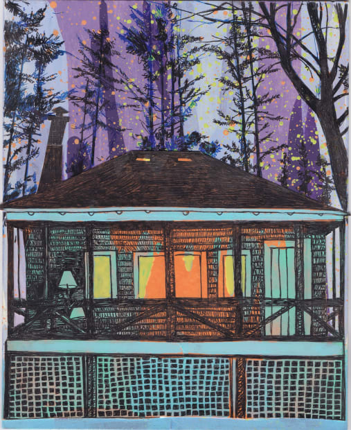 Layout Study for Cheney Cabin, 2019