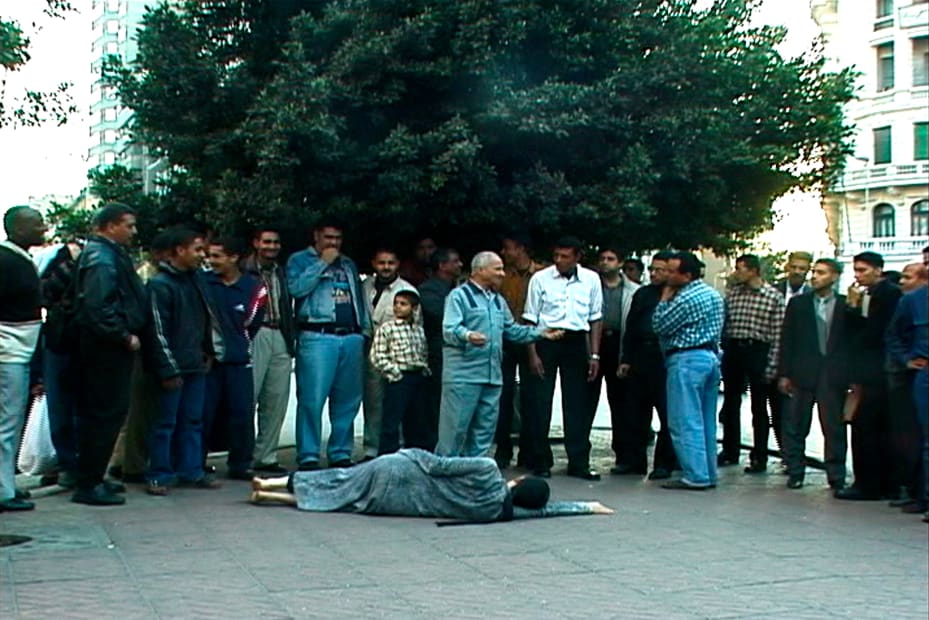 A Homeless Woman - Cairo, 2001