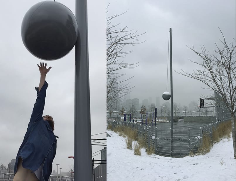 The Tetherball Monument, Hunter's Point South Park, Long Island City, NY, 2015