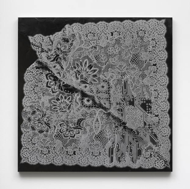 Prompt Drawing: Lace Doily, 2023
