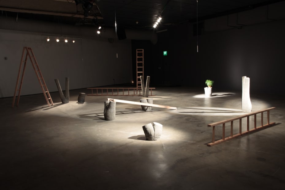 Installation view, Brutal Set, Made in LA, Hammer Museum, 2012