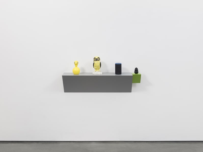 Untitled (duck, owl, alexa, kong), 2019