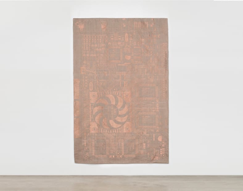 Copper Tapestry (GeForce 256 Graphics Card, Nvidia, 1999), 2024