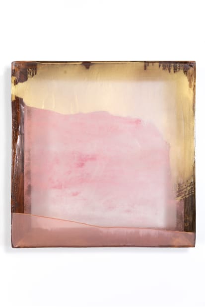 Untitled (Gold and Pink), 2021