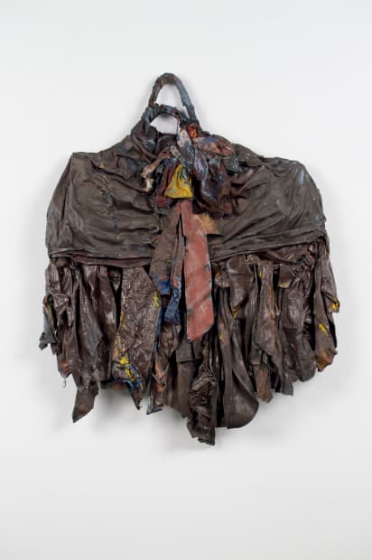 Bag XI, 1971 Cloth and acrylic 32 x 26 in (81.28 x 66.04 cm)