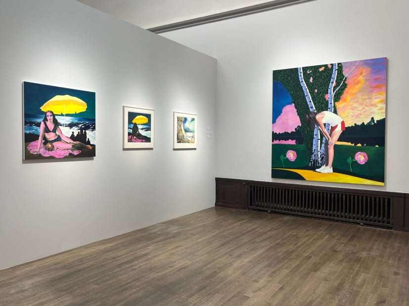 Installation view, Martin Jacobson at Market Art Fair, Liljevalchs konsthall, Stockholm Sweden, 2023