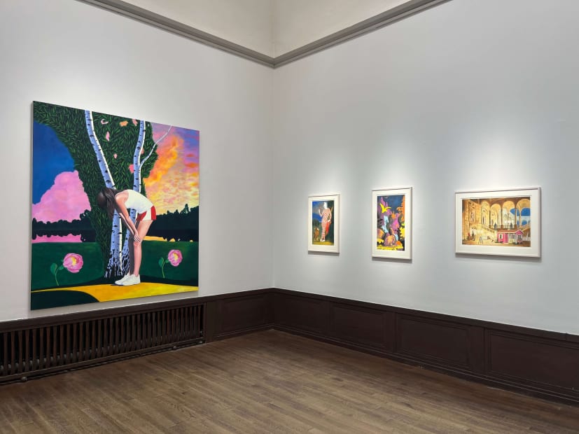 Installation view, Martin Jacobson at Market Art Fair, Liljevalchs konsthall, Stockholm Sweden, 2023