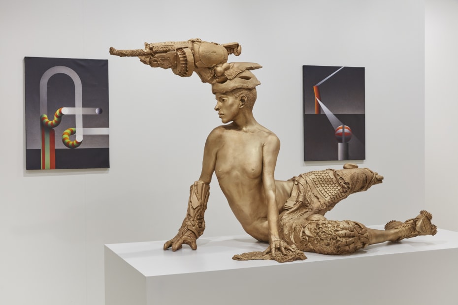 Installation view, Art Basel, Basel, Switzerland, 2023