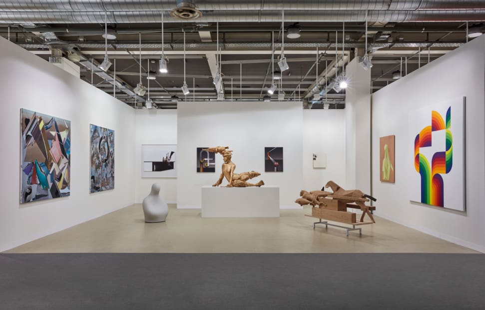 Installation view, Art Basel, Basel, Switzerland, 2023