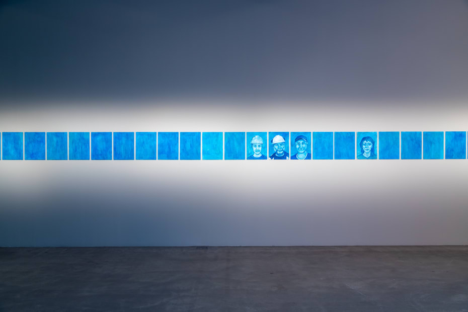 Theresa Traore Dahlberg - installation view 'Transitions' at Kalmar Art Museum, Kalmar, Sweden, 2021.