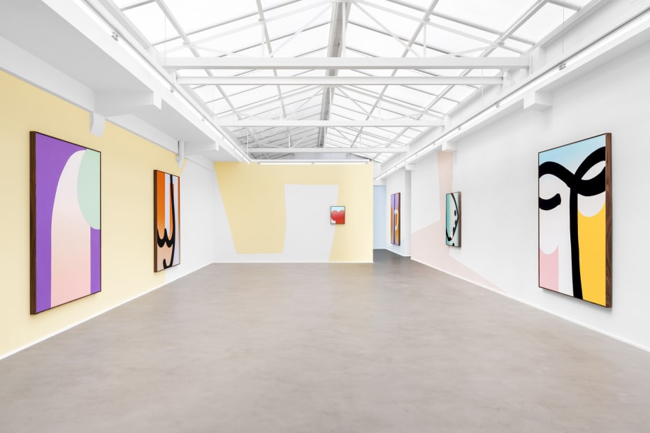 Cornelia Baltes Installation view, Touch, Rodolphe Janssen, Brussels, Belgium, 2024