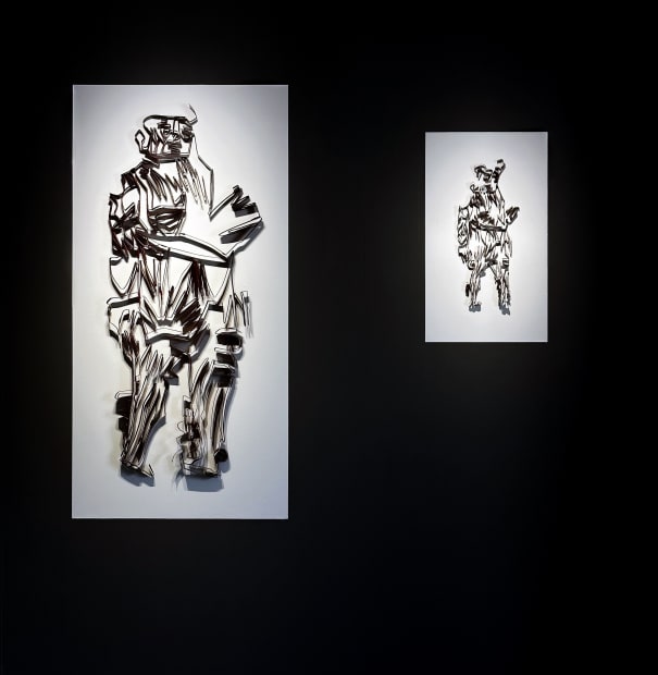 Siri Derkert, Theresa Traore Dahlberg Installation view, The mustard tree and the birds of the sky, Rikstovlan, Skåne, Sweden, 2024