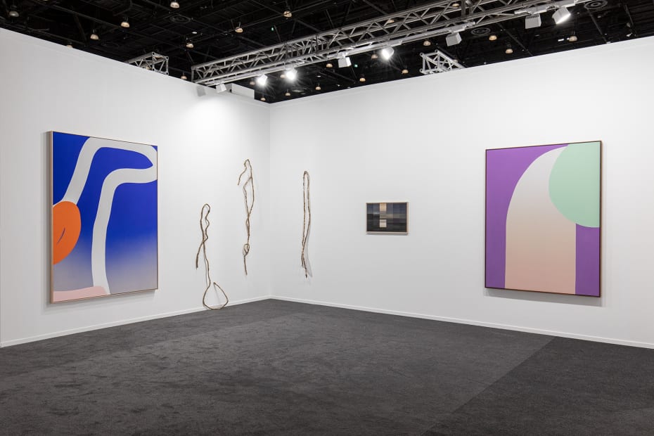 Cornelia Baltes, Sabine Mirlesse, Xavier Veilhan Installation view, Art Dubai, Dubai 2025