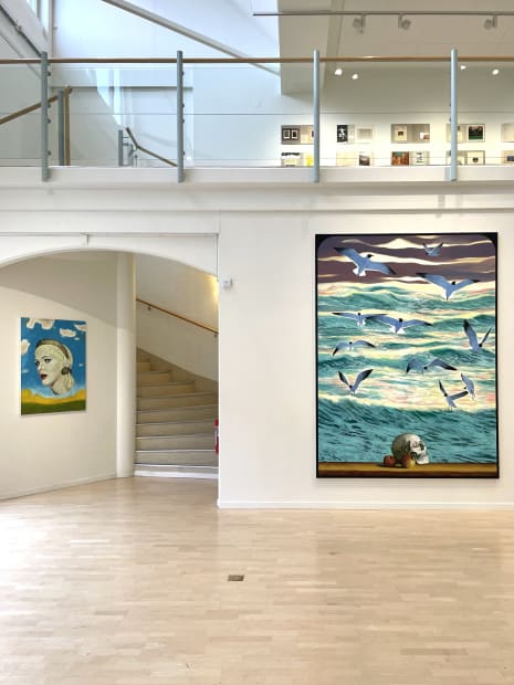 Martin Jacobson Installation view, Souvenirer, Katrineholms konsthall, Sweden, 2025. ©Katrineholms Konsthall