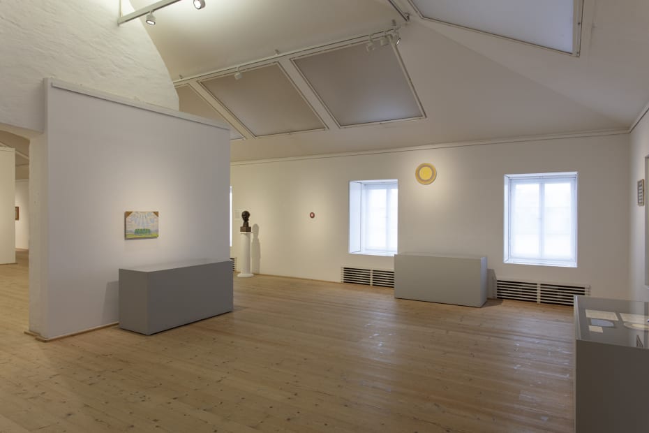 Installation view, "The Sun Picture – Matts Leiderstam, Prince Eugen’s Altar Painting and Move of Kiruna Church", Prins Eugens Waldemarsudde, Stockholm, Sweden 2025.