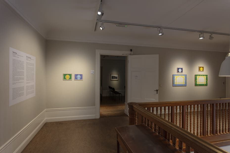 Installation view, "The Sun Picture – Matts Leiderstam, Prince Eugen’s Altar Painting and Move of Kiruna Church", Prins Eugens Waldemarsudde, Stockholm, Sweden 2025.