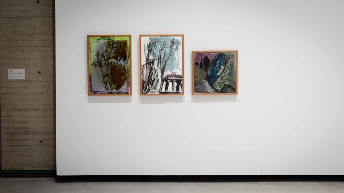 Cecilia Bengolea, Installation view, El ruido que habita, El Centro de Creaci&oacute;n Contempor&aacute;nea de Andaluc&iacute;a, C&oacute;rdoba, Spain, 2025. Courtesy of the Artist and El Centro de Creaci&oacute;n Contempor&aacute;nea de Andaluc&iacute;a &copy; Pablo Ballesteros