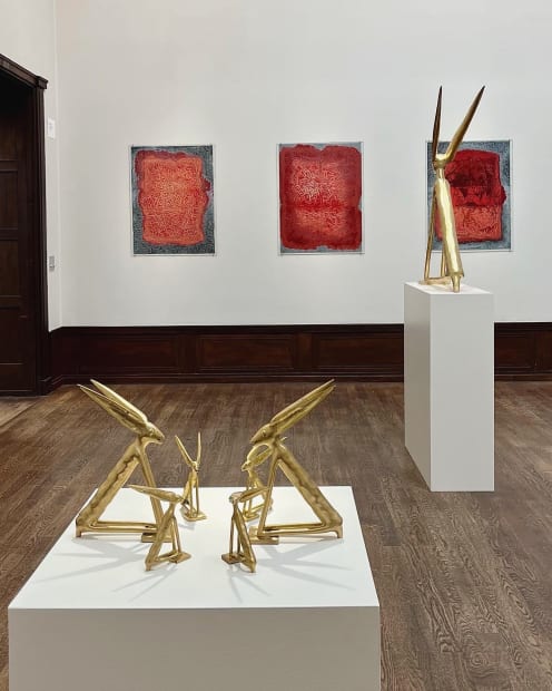 Installation view, Theresa Traore Dahlberg at Market Art Fair, Liljevalchs konsthall, Stockholm, Sweden, 2022