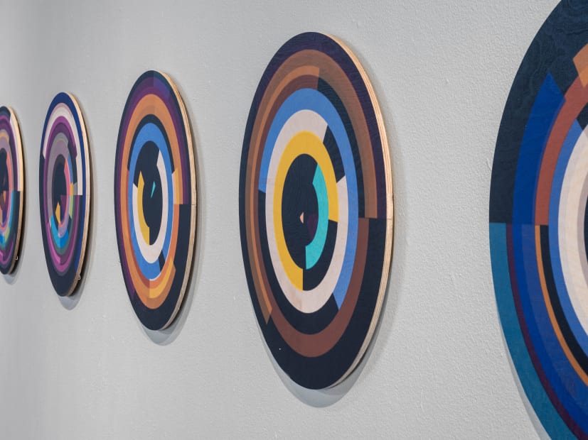 Katarina Löfström Installation view, The Bigger Picture, Södertälje Konsthall, Sweden. Photo: Jean-Baptiste Béranger