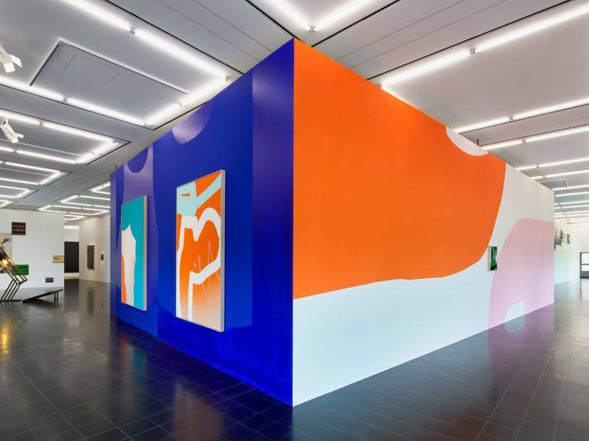 Installation view "No Illusions, Painting in Space", Hamburger Kunsthalle, Hamburg, Germany, 2023