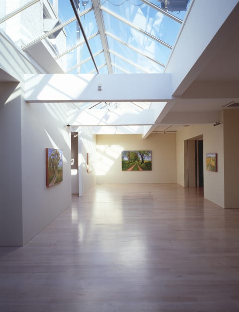 David Hockney, A Year in Yorkshire, installation image @ Annely Juda Fine Art 2006