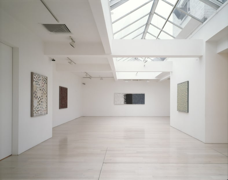 installation sot of the exhibition Alan Green, Monoprints & Paintings @ Annely Juda Fine Art, London