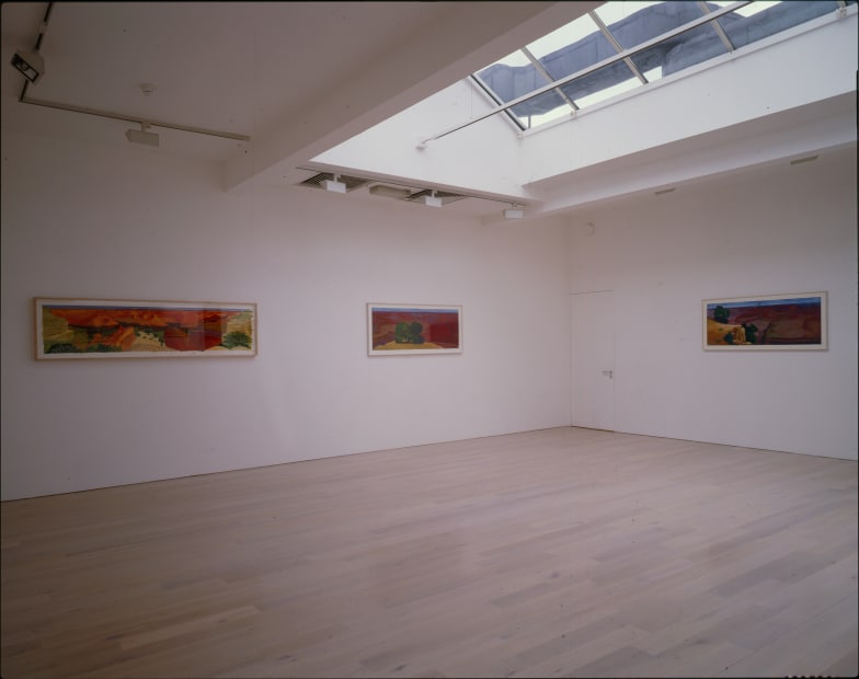 David Hockney installation shot @ Annely Juda Fine Art 1999