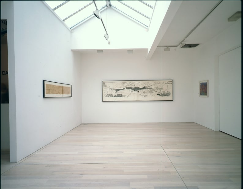 David Hockney installation shot @ Annely Juda Fine Art 1999
