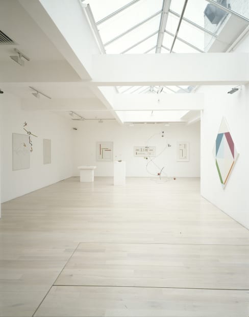 installation shots of the exhibition: Max Bill & Georges Vantongerloo: A Working Friendship, 1996