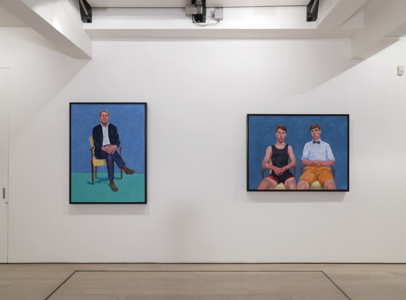 David Hockney installation image @ Annely Juda Fine Art 2015