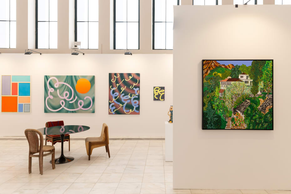 Dh Art Athina Chris Akordalitis Sunna Hansdo Ttir Elias Kafouros Caroline Larsen Iliodora Margellos Joakim Ojanen Selma Parlour The Callas Diamantis Sotiropoulos 2023 Installation View 19