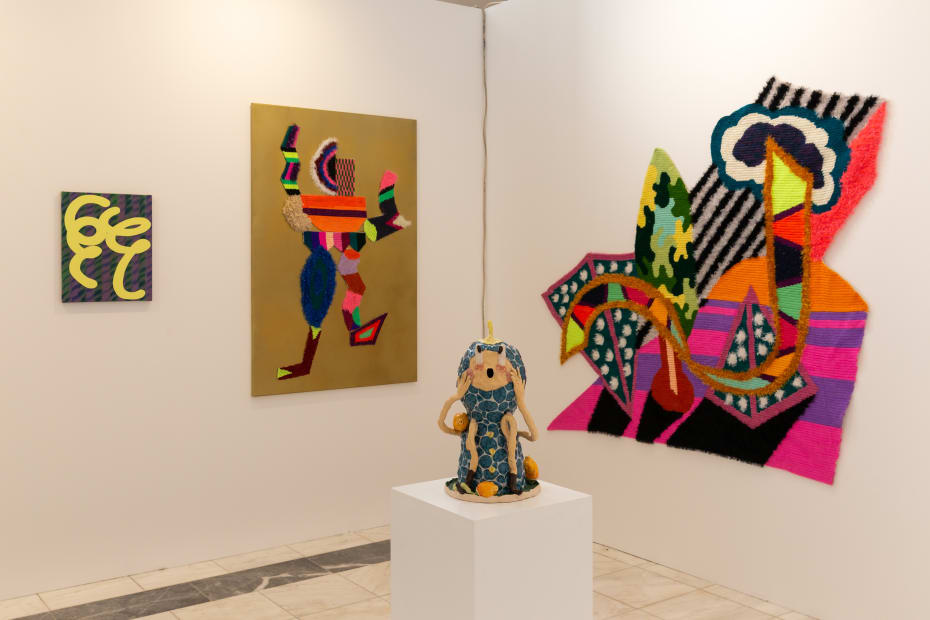 Dh Art Athina Chris Akordalitis Sunna Hansdo Ttir Elias Kafouros Caroline Larsen Iliodora Margellos Joakim Ojanen Selma Parlour The Callas Diamantis Sotiropoulos 2023 Installation View 35