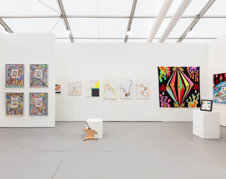 Dh Untitled Art A Vibrant Sanctuary Chris Akordalitis Maja Djordjevic Elias Kafouros Laure Mary Selma Parlour Ally Rosenberg The Callas Lakis Aris Ionas Aleksandar Todorovic 2023 Installation View 1