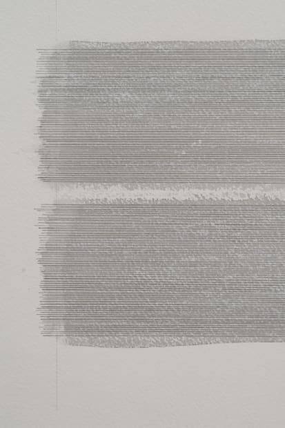 Détail, Eve Gramatzki, Sans titre, Aquarelle sur papier, 27,5 x 37,5 cm, 1988 ©Origins Studio