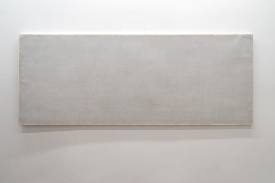 Eve Gramatzki, 287, Aquarelle et craie sur papier, 113,5 x 291 cm, 1990 ©Origins Studio