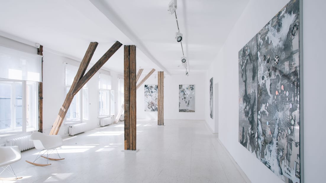 Installation view, "Space Oddity" by Thomas Vu, 2019, courtesy of the Hua Internaitonal and the artist, Berlin