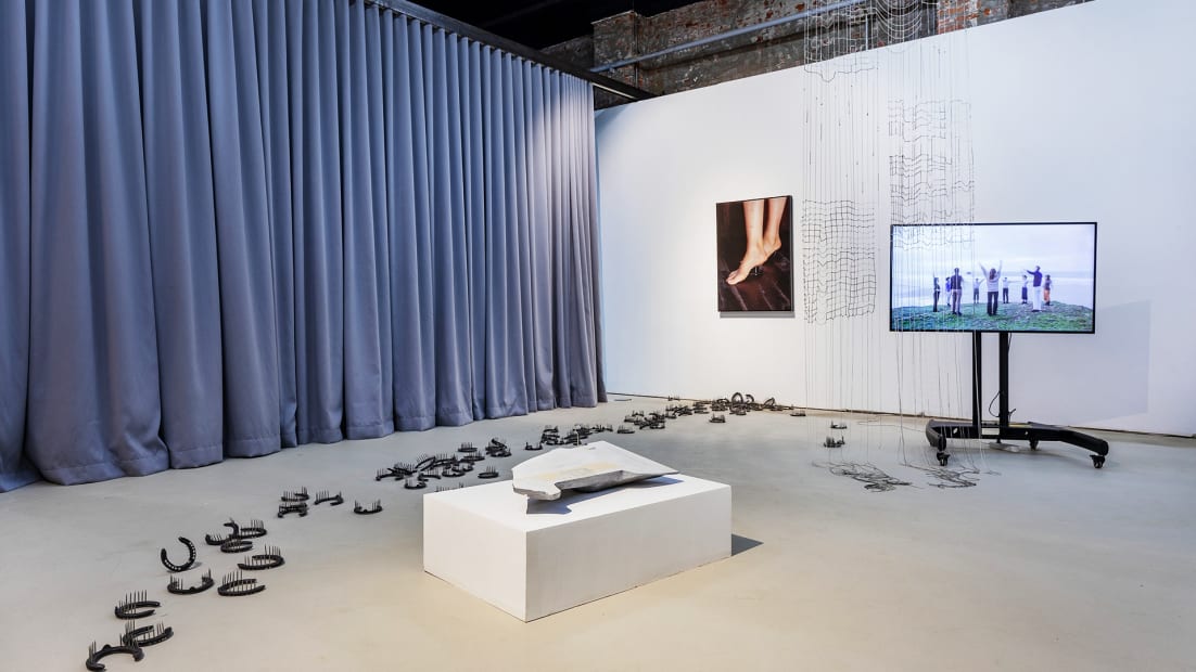 Installation view, Touching Feeling, 2020, courtesy of the Hua International, Beijing