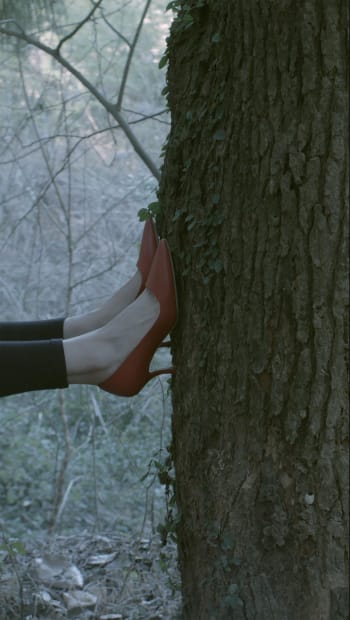 Baron and Baroness under the Trees, 2023, Chen Dandizi, dual channel video, HD, color, silent, 2’05”, courtesy of the artist and Hua International.