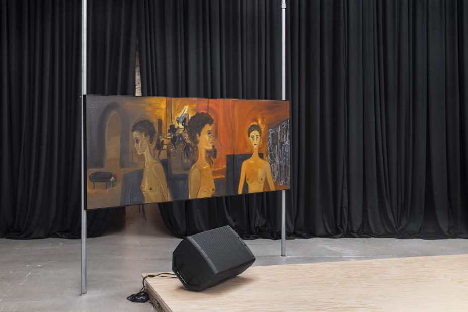 Installation view, 2024, Lea von Wintzingerode, “Our Eyes Felt Like Canyons” at Hua International Beijing, photo by Hao Yang, courtesy of the artist and Hua International.