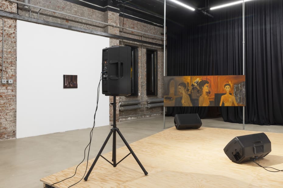 Installation view, 2024, Lea von Wintzingerode, “Our Eyes Felt Like Canyons” at Hua International Beijing, photo by Hao Yang, courtesy of the artist and Hua International.