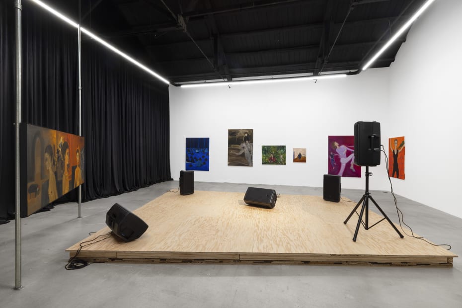 Installation view, 2024, Lea von Wintzingerode, “Our Eyes Felt Like Canyons” at Hua International Beijing, photo by Hao Yang, courtesy of the artist and Hua International.